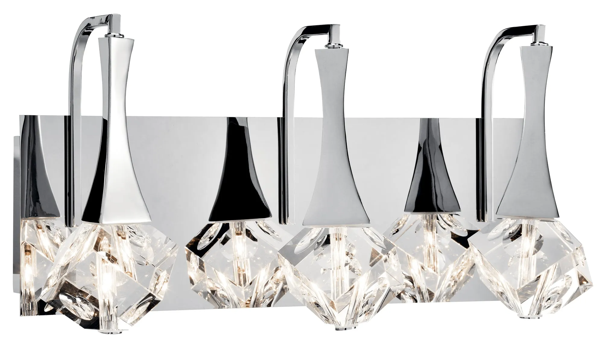 ROCKNE Murale salle de bain Chrome - 83776 | ELAN